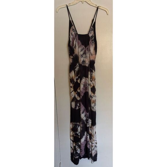 Young Fabulous Broke Tie-Dyed Maxi Dress Sleeveless Pullover Size S - Picture 4 of 5